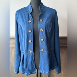 Ophelia Roe Adorable jacket with peplum style size medium